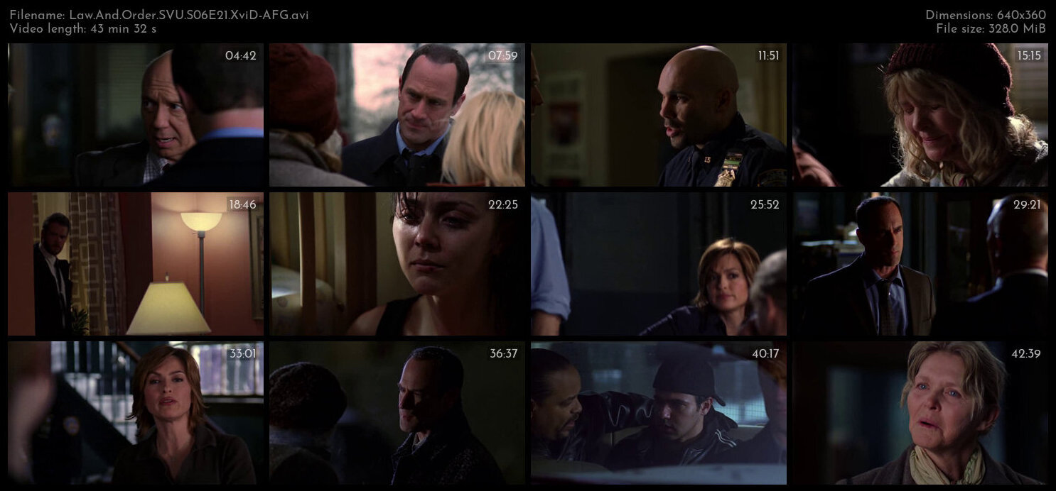 Law And Order SVU S06E21 XviD AFG TGx