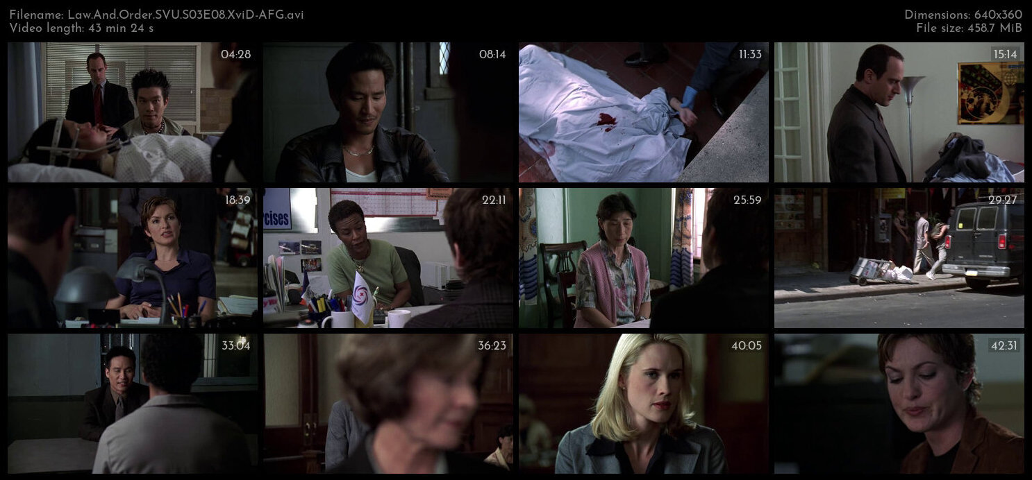 Law And Order SVU S03E08 XviD AFG TGx