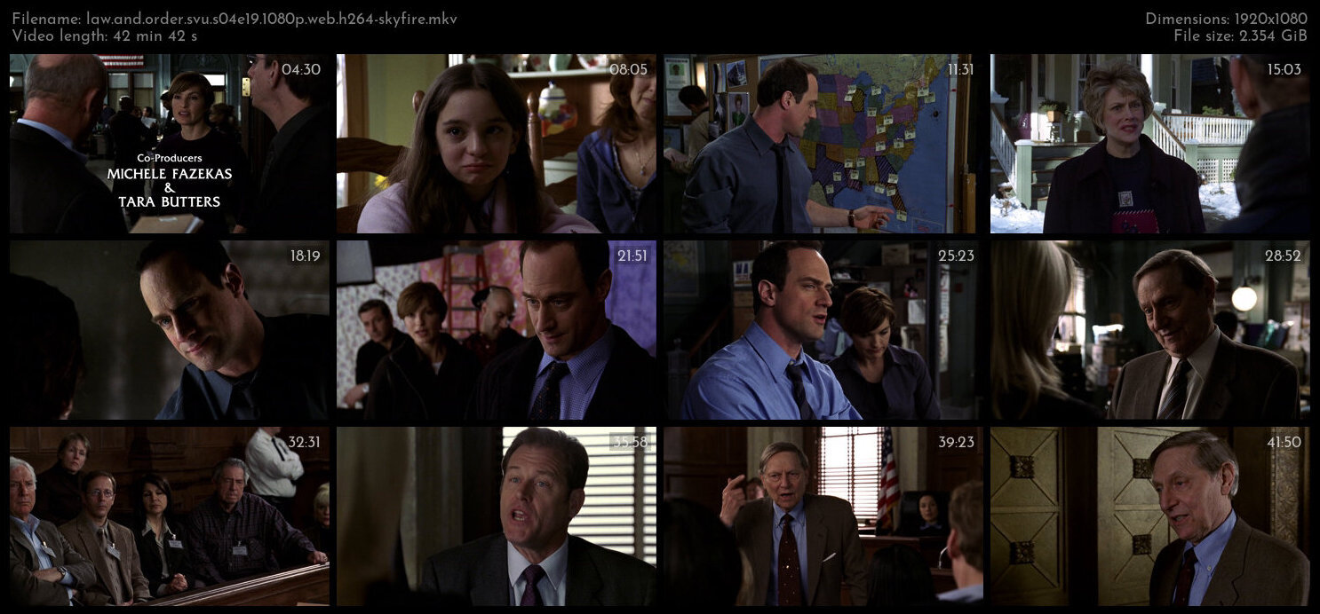 Law And Order SVU S04E19 1080p WEB H264 SKYFiRE TGx