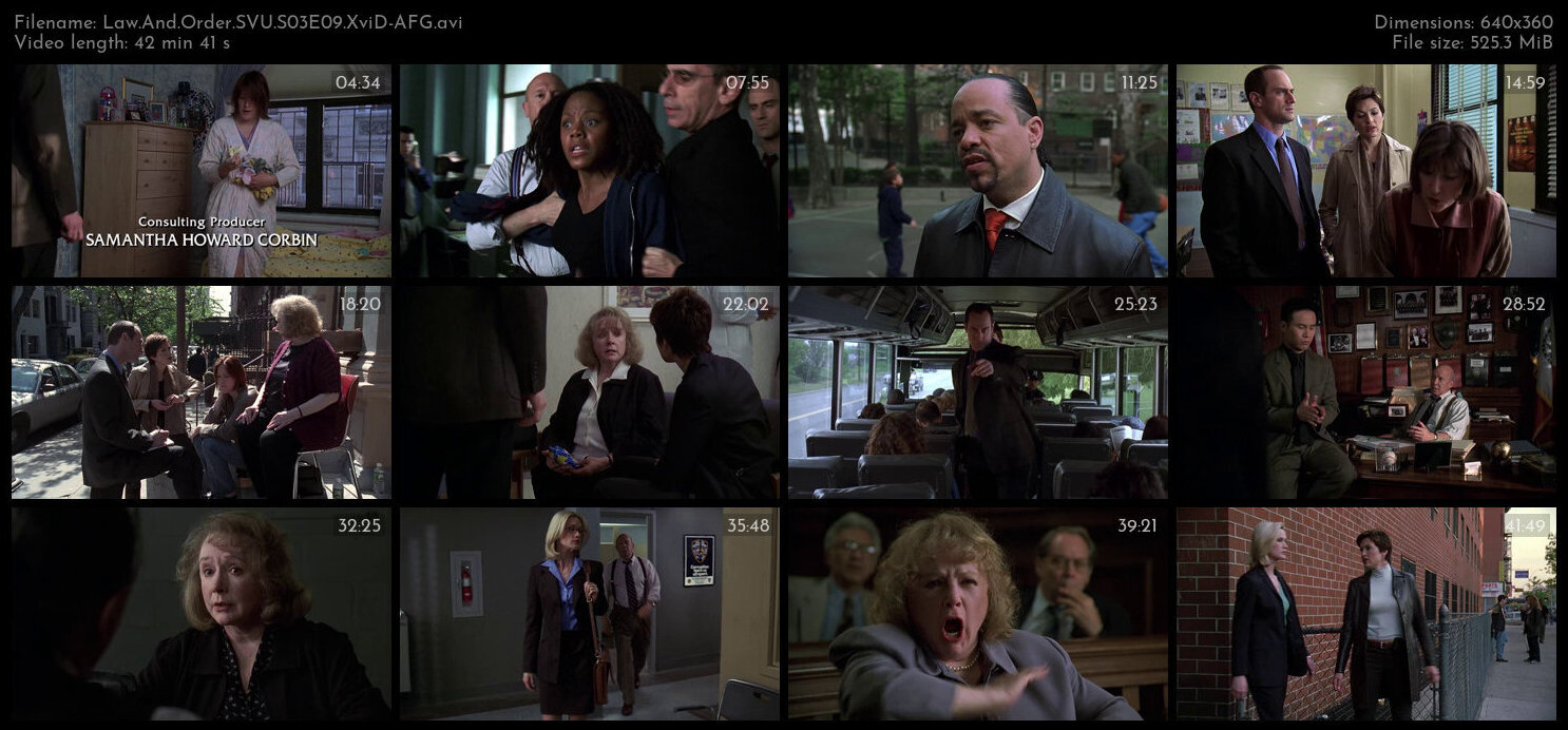 Law And Order SVU S03E09 XviD AFG TGx