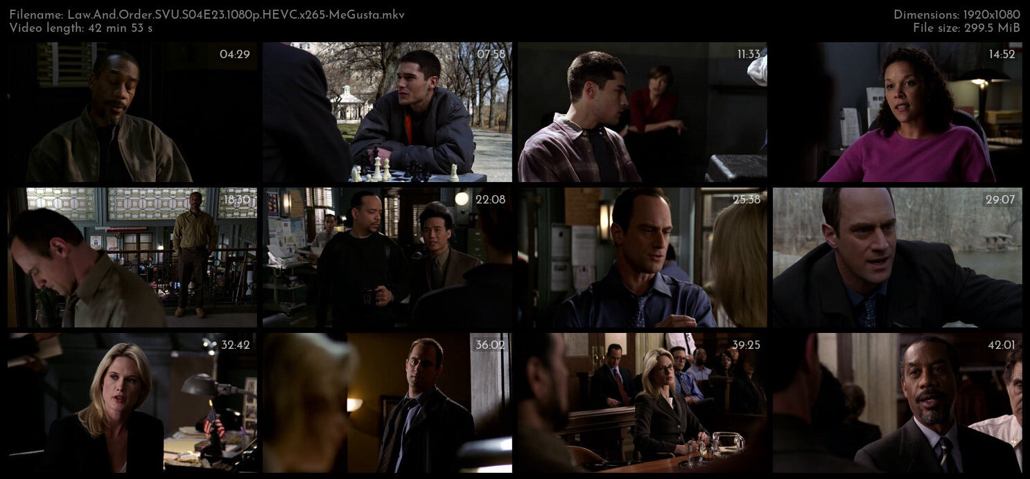 Law And Order SVU S04E23 1080p HEVC x265 MeGusta TGx