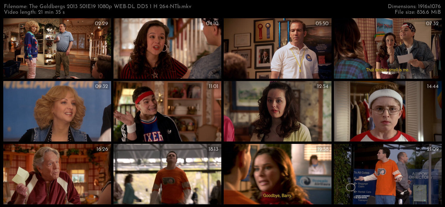 The Goldbergs 2013 S01E19 1080p WEB DL DD5 1 H 264 NTb TGx