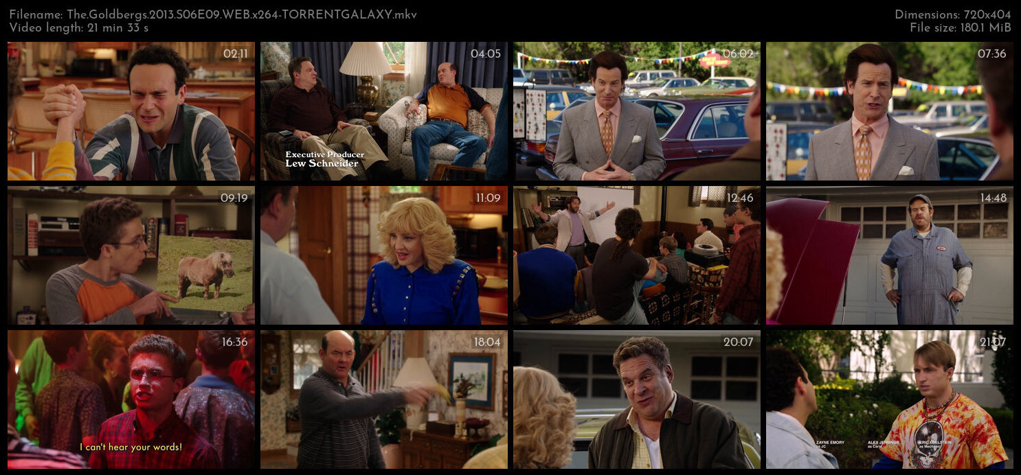 The Goldbergs 2013 S06E09 WEB x264 TORRENTGALAXY