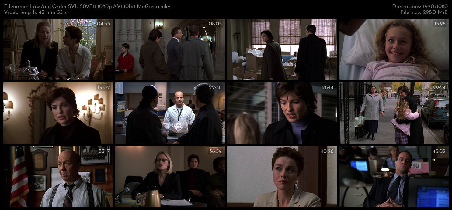 Law And Order SVU S02E11 1080p AV1 10bit MeGusta TGx