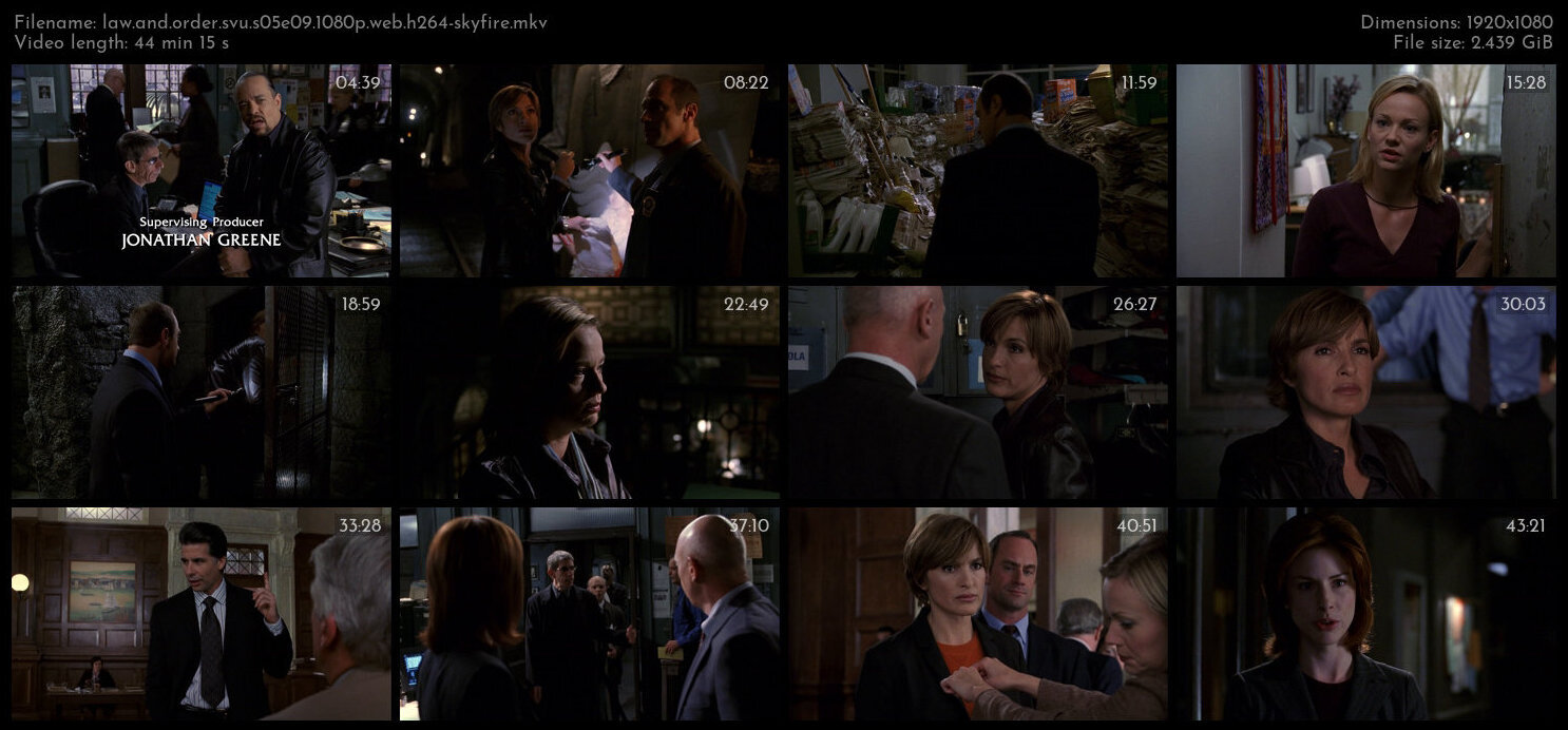 Law And Order SVU S05E09 1080p WEB H264 SKYFiRE TGx