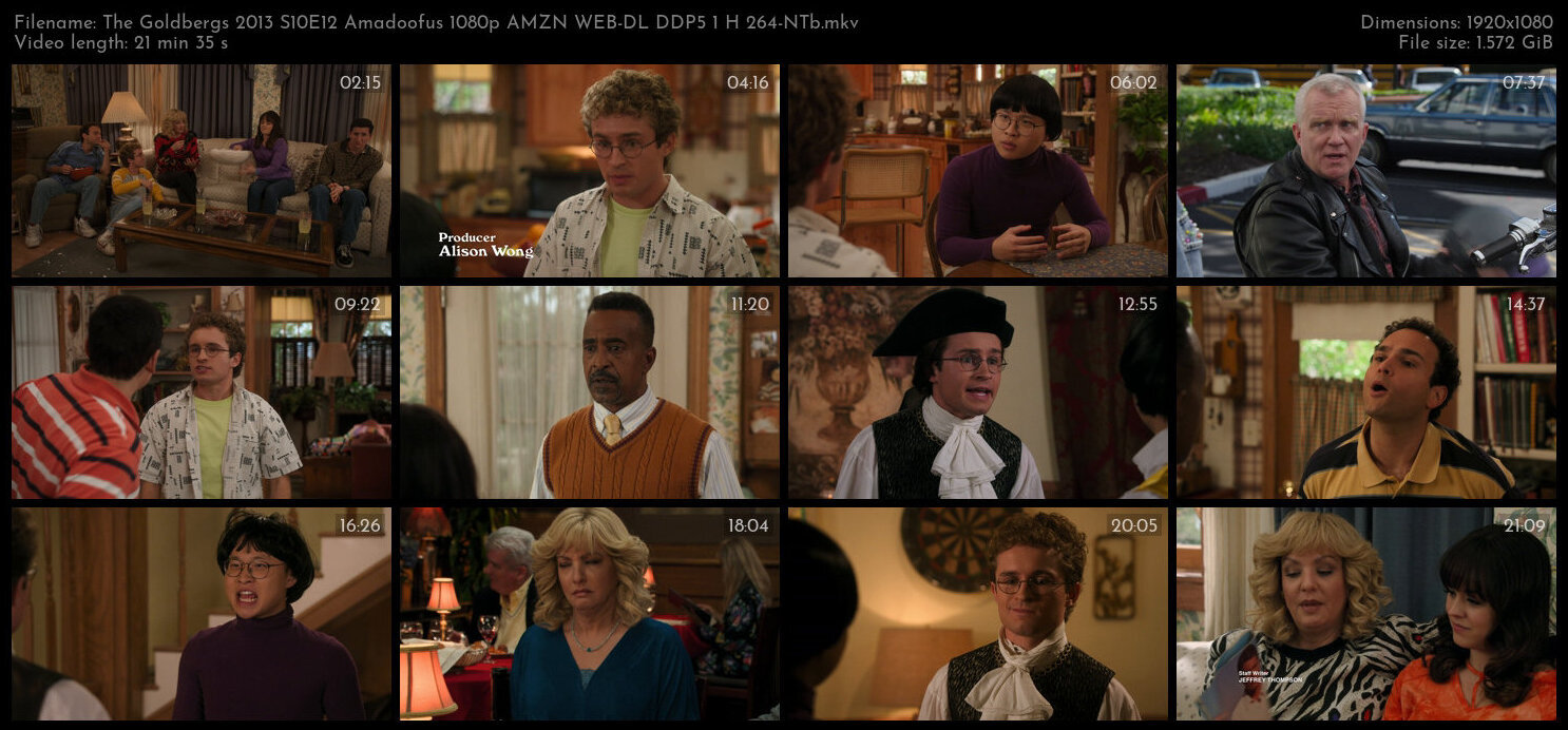 The Goldbergs 2013 S10E12 Amadoofus 1080p AMZN WEB DL DDP5 1 H 264 NTb TGx