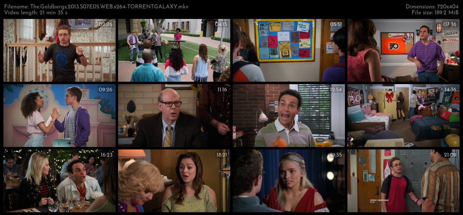 The Goldbergs 2013 S07E05 WEB x264 TORRENTGALAXY