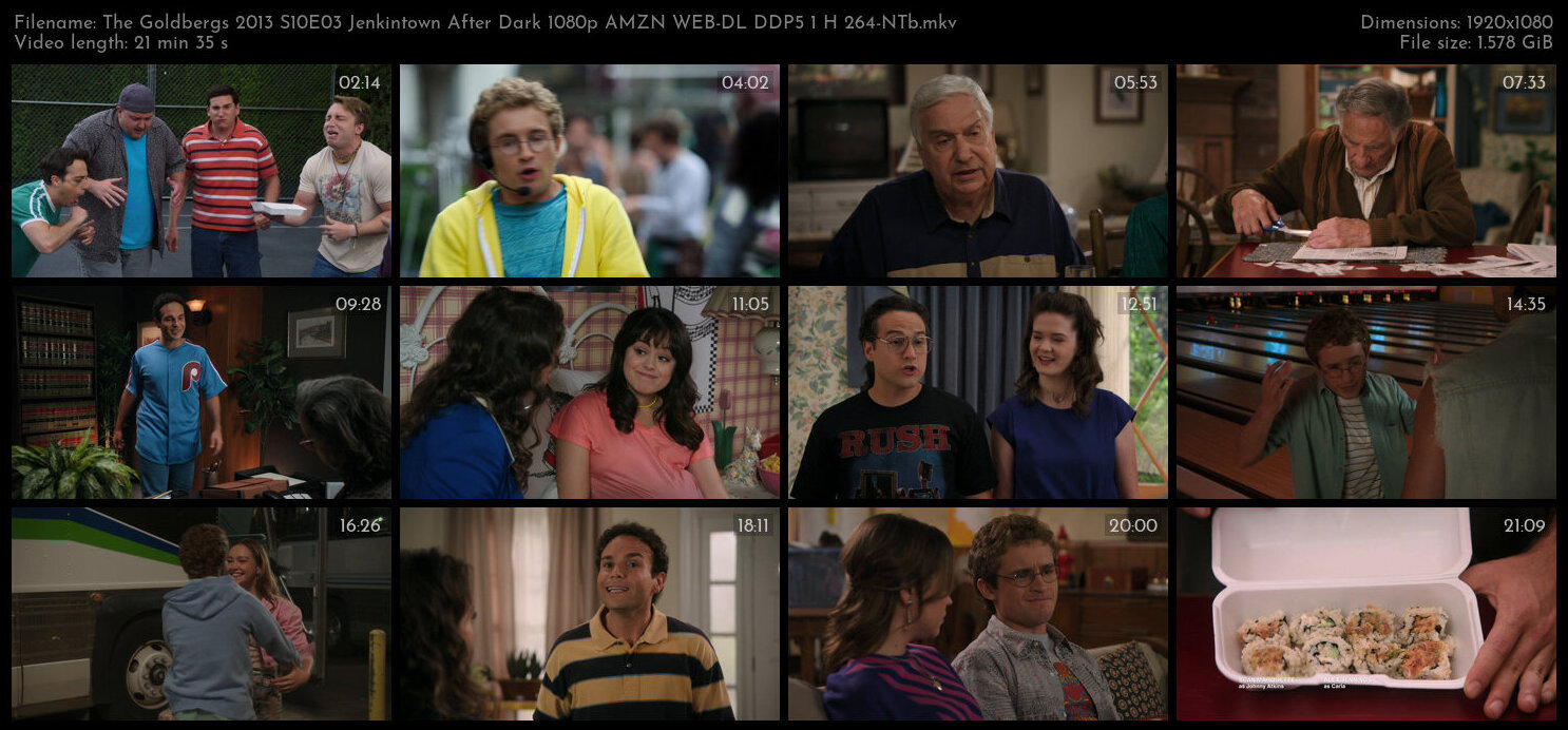 The Goldbergs 2013 S10E03 Jenkintown After Dark 1080p AMZN WEB DL DDP5 1 H 264 NTb TGx