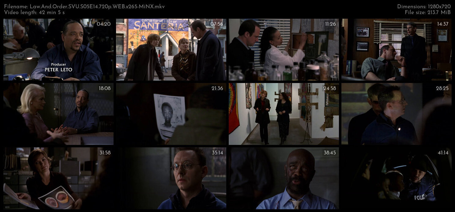 Law And Order SVU S05E14 720p WEB x265 MiNX TGx