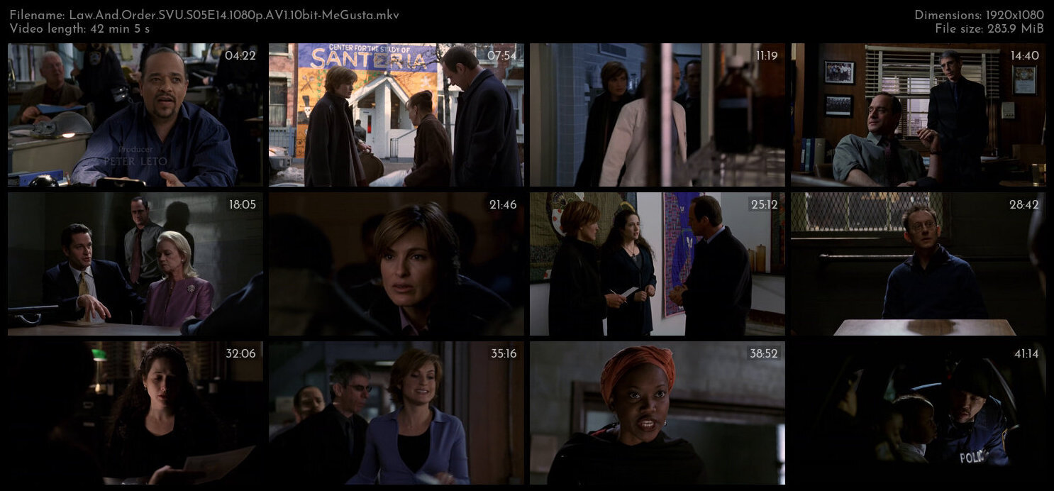 Law And Order SVU S05E14 1080p AV1 10bit MeGusta TGx