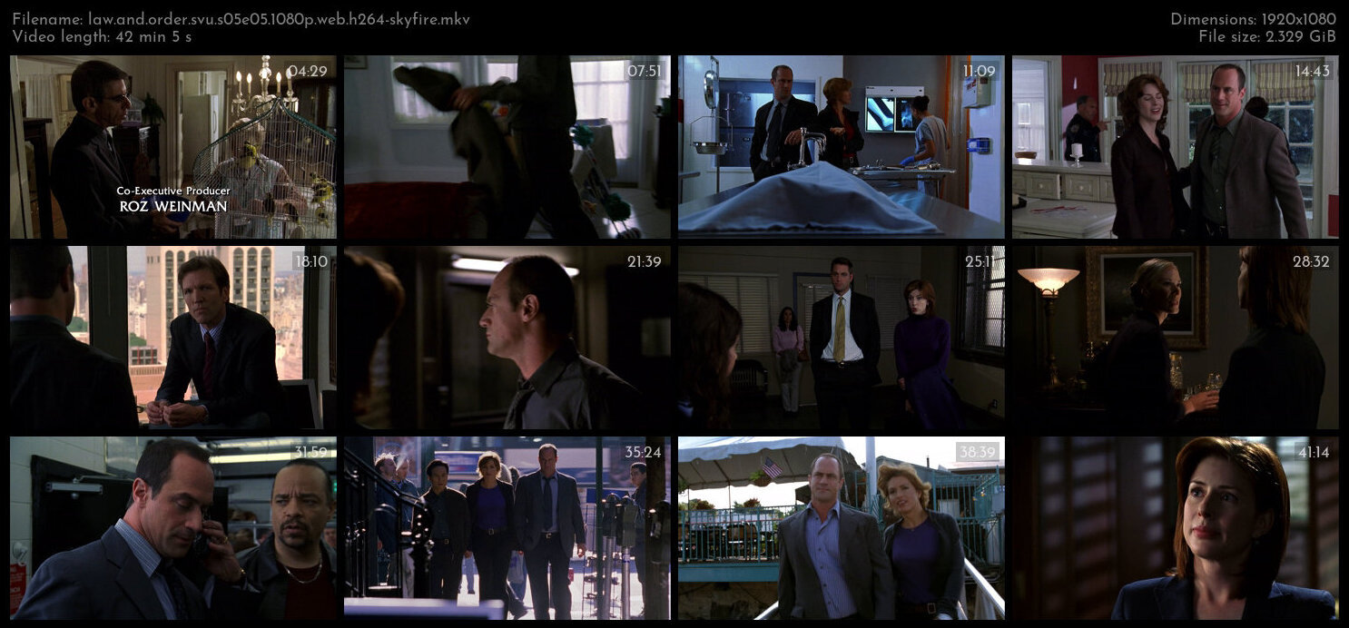 Law And Order SVU S05E05 1080p WEB H264 SKYFiRE TGx