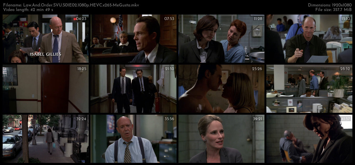 Law And Order SVU S01E02 1080p HEVC x265 MeGusta TGx