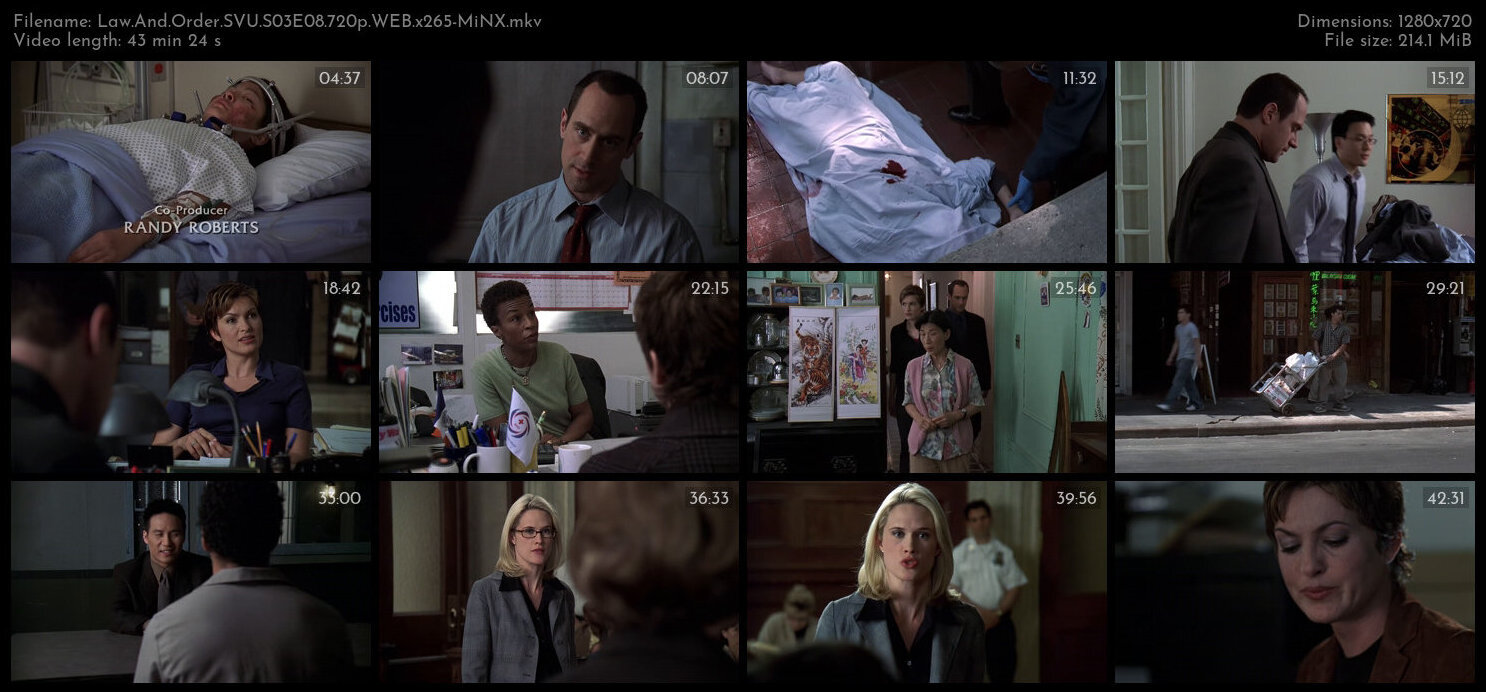 Law And Order SVU S03E08 720p WEB x265 MiNX TGx