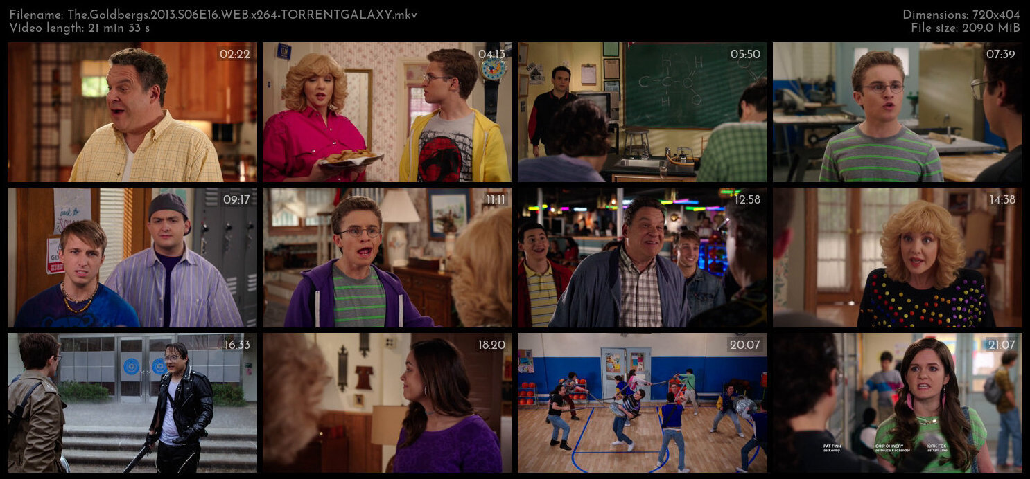 The Goldbergs 2013 S06E16 WEB x264 TORRENTGALAXY