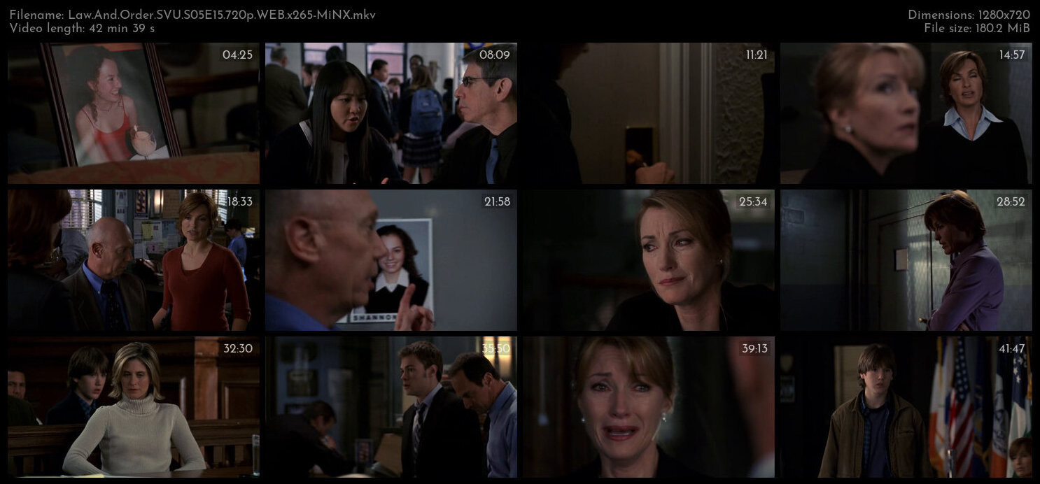 Law And Order SVU S05E15 720p WEB x265 MiNX TGx