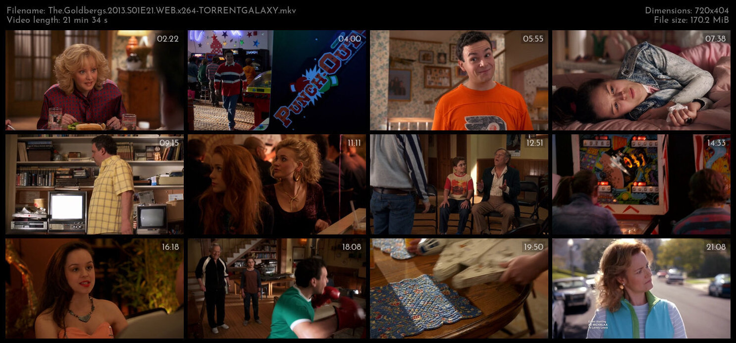 The Goldbergs 2013 S01E21 WEB x264 TORRENTGALAXY