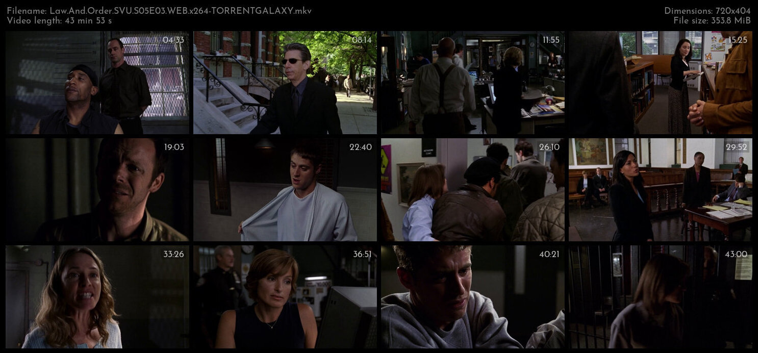 Law And Order SVU S05E03 WEB x264 TORRENTGALAXY