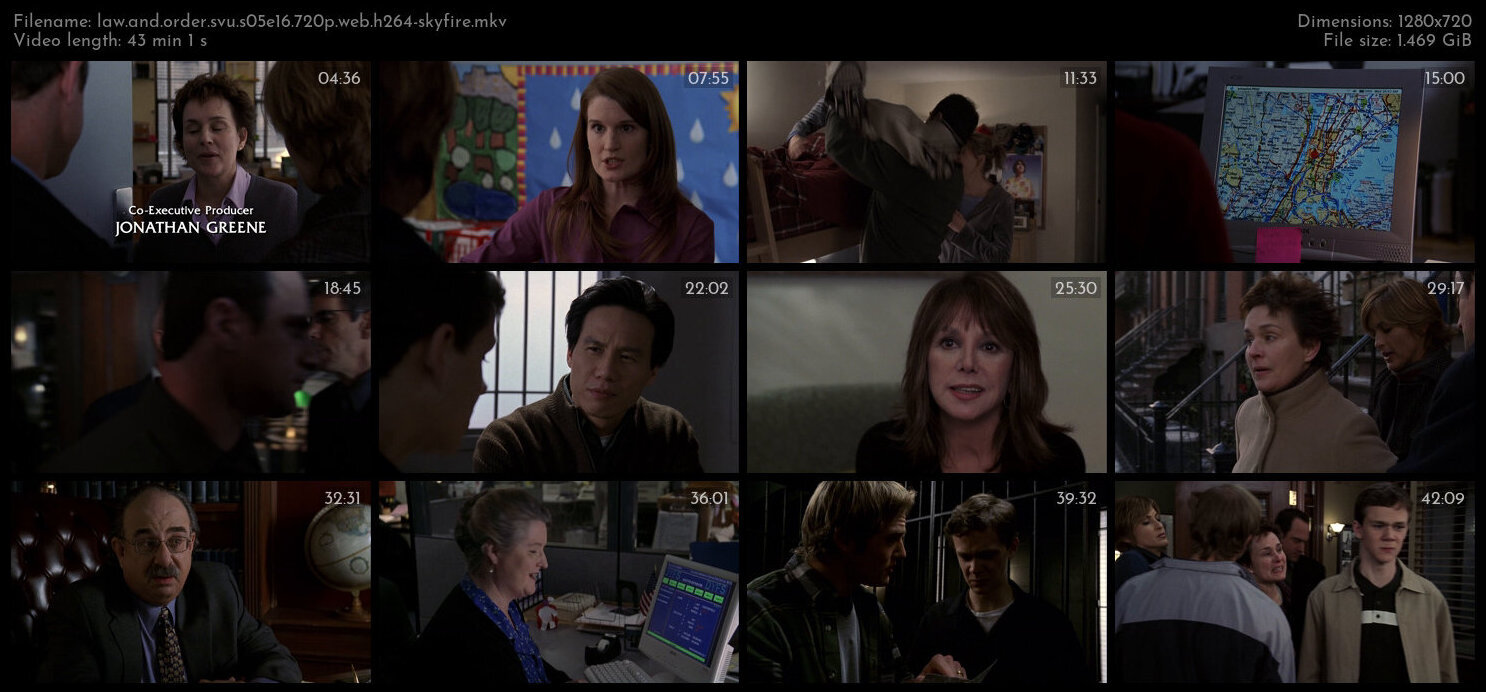 Law And Order SVU S05E16 720p WEB H264 SKYFiRE TGx