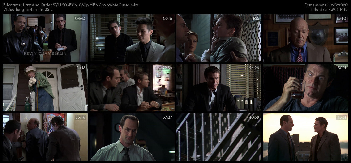 Law And Order SVU S03E06 1080p HEVC x265 MeGusta TGx