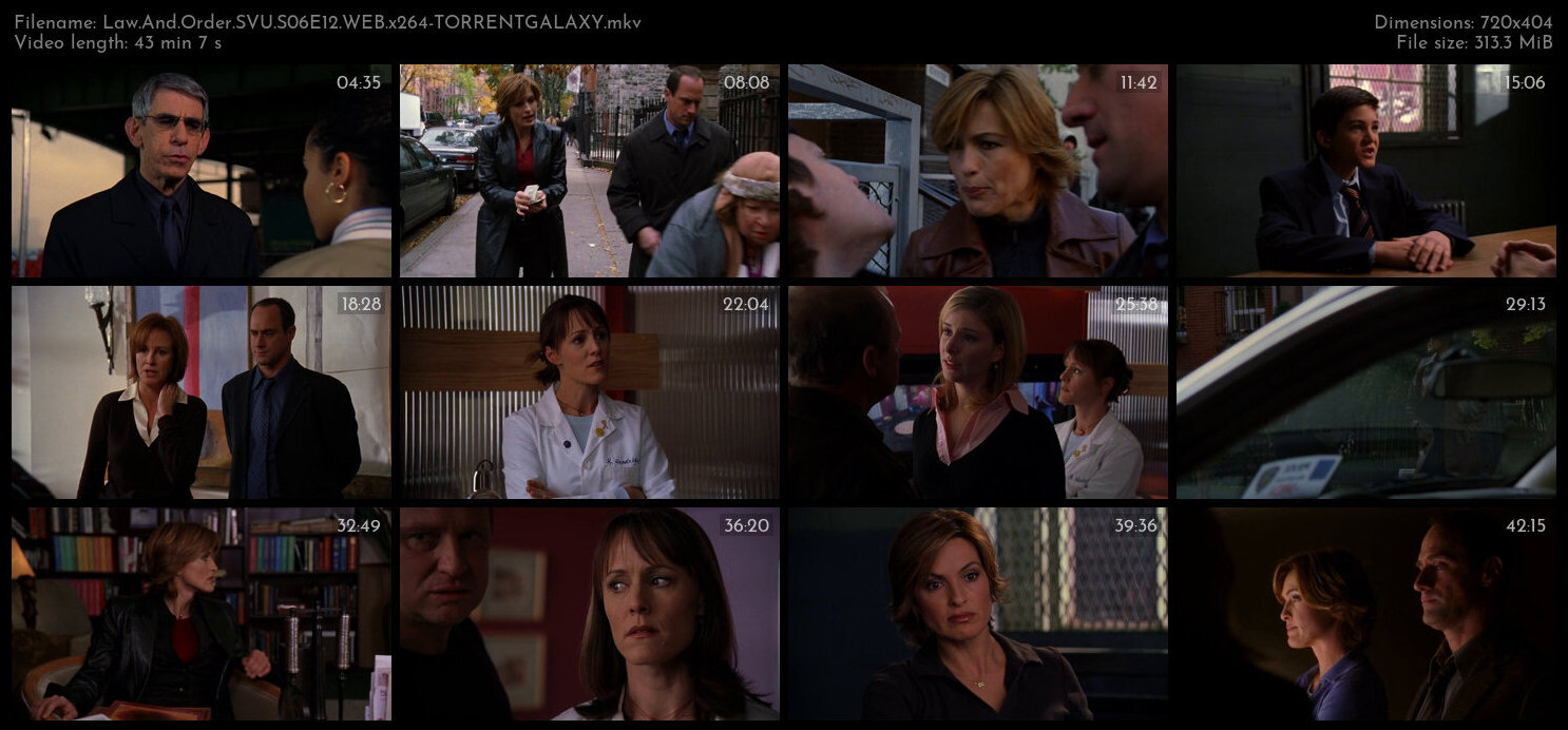 Law And Order SVU S06E12 WEB x264 TORRENTGALAXY