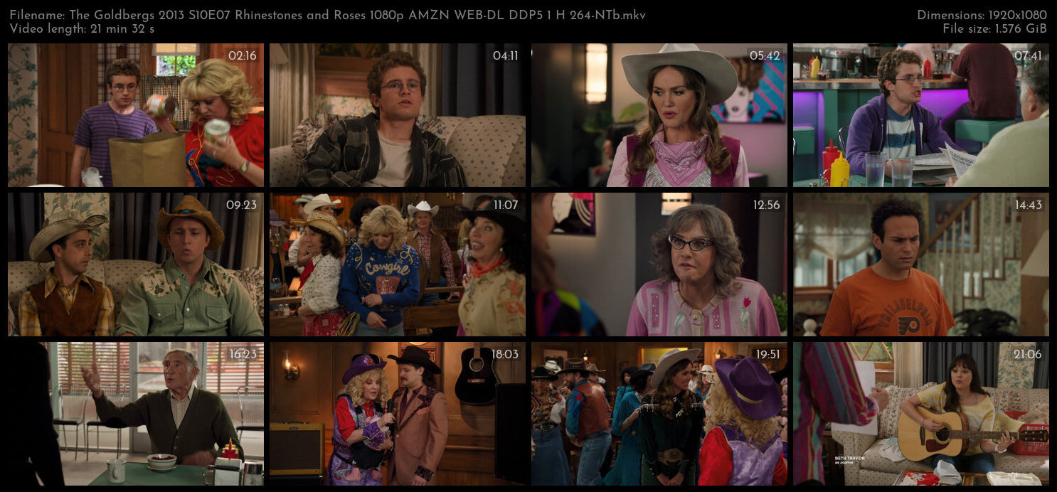 The Goldbergs 2013 S10E07 Rhinestones and Roses 1080p AMZN WEB DL DDP5 1 H 264 NTb TGx