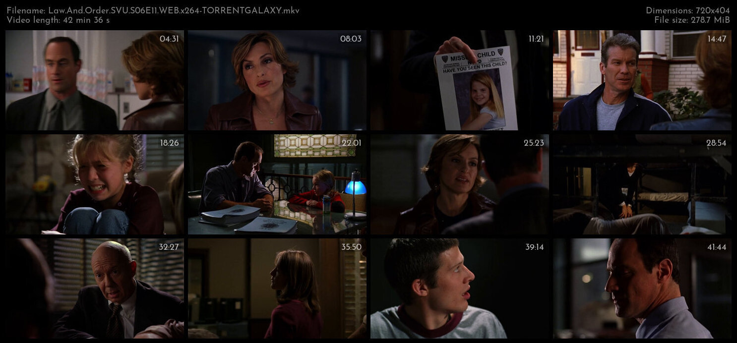 Law And Order SVU S06E11 WEB x264 TORRENTGALAXY