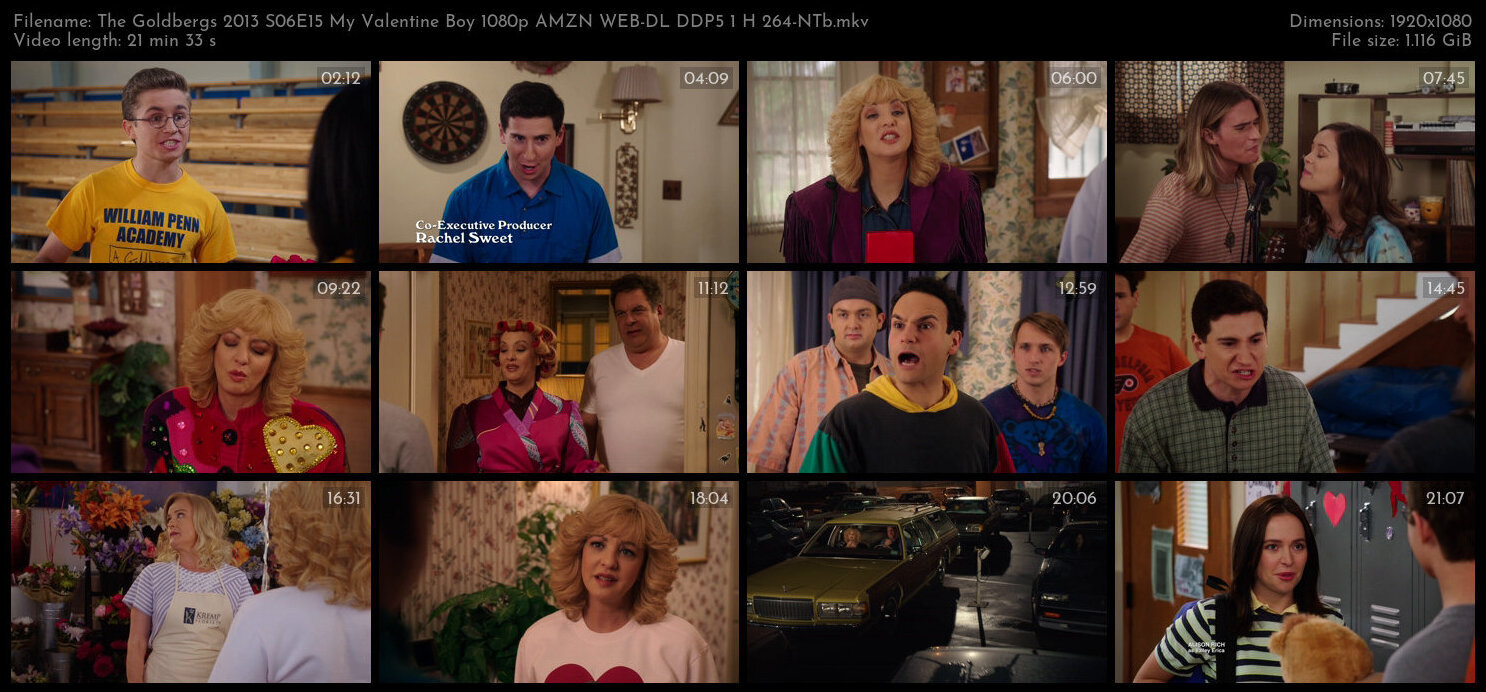 The Goldbergs 2013 S06E15 My Valentine Boy 1080p AMZN WEB DL DDP5 1 H 264 NTb TGx