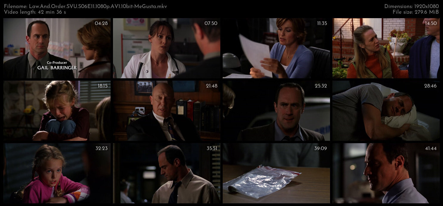 Law And Order SVU S06E11 1080p AV1 10bit MeGusta TGx