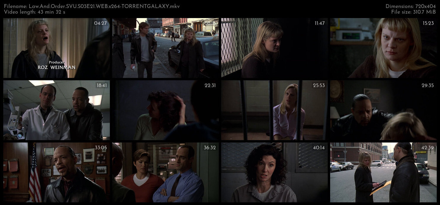 Law And Order SVU S03E21 WEB x264 TORRENTGALAXY