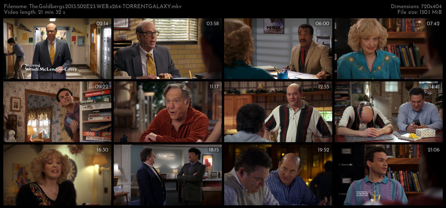 The Goldbergs 2013 S02E23 WEB x264 TORRENTGALAXY