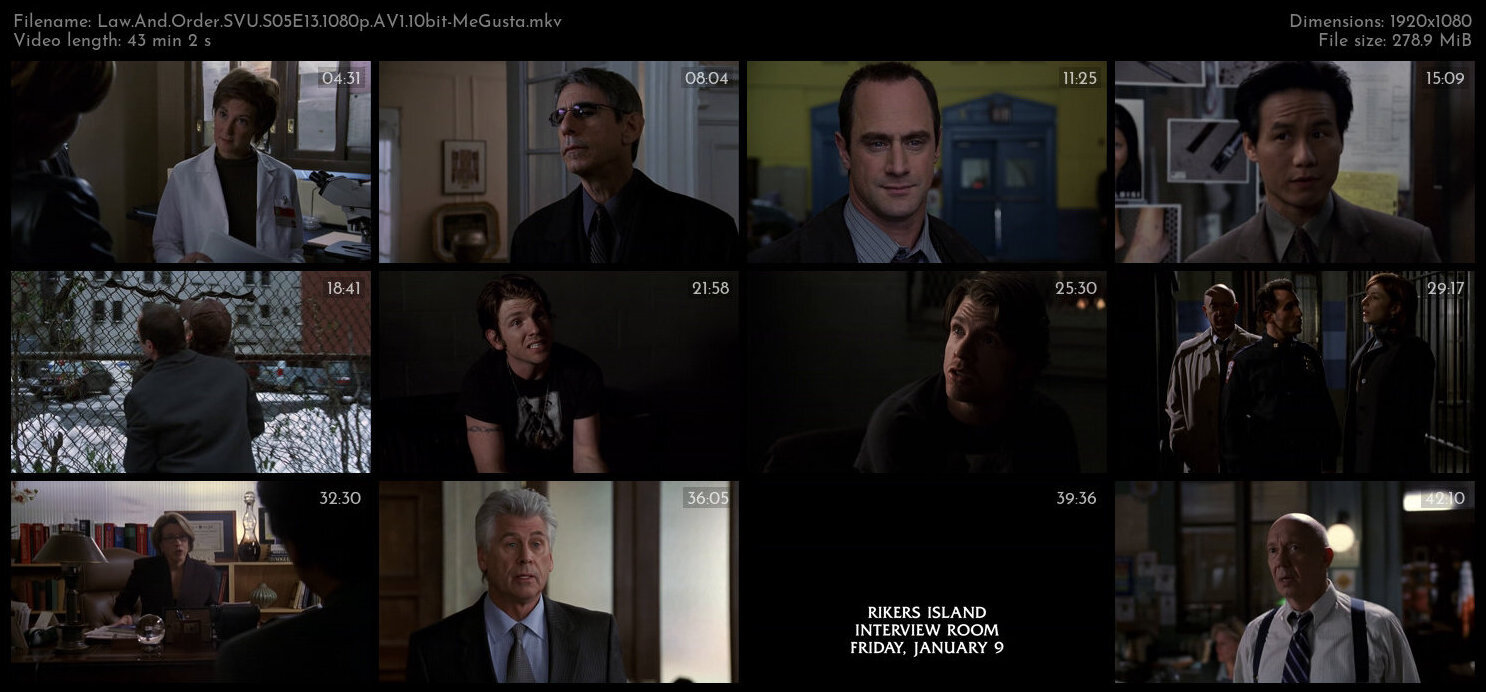 Law And Order SVU S05E13 1080p AV1 10bit MeGusta TGx