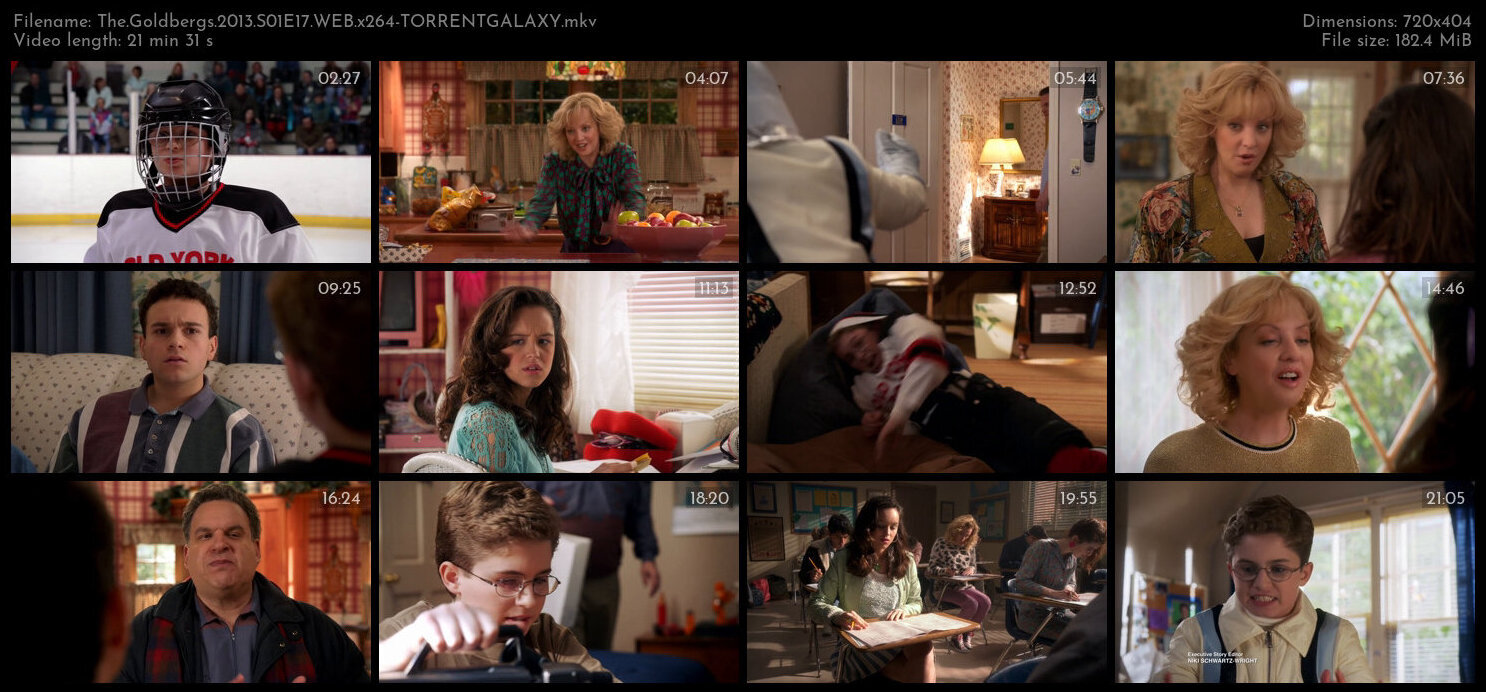 The Goldbergs 2013 S01E17 WEB x264 TORRENTGALAXY