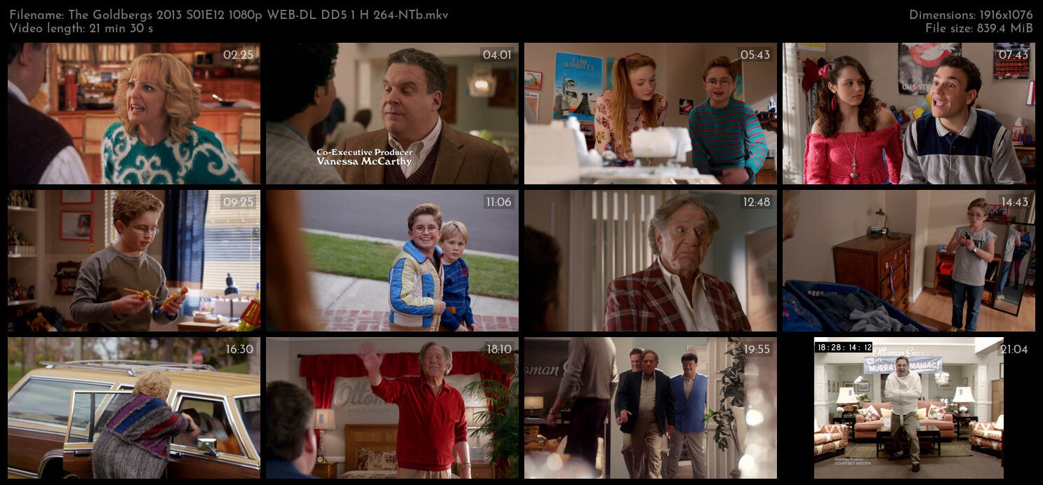 The Goldbergs 2013 S01E12 1080p WEB DL DD5 1 H 264 NTb TGx