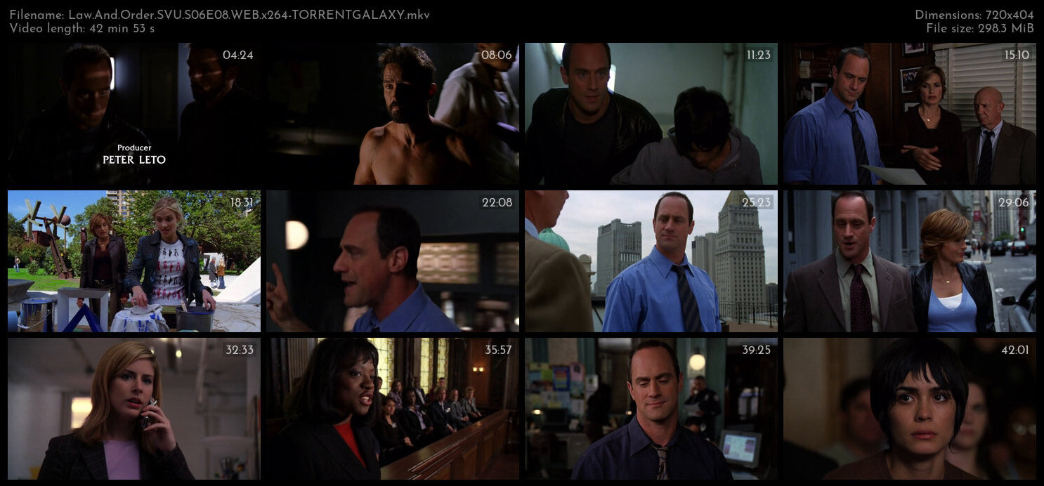 Law And Order SVU S06E08 WEB x264 TORRENTGALAXY