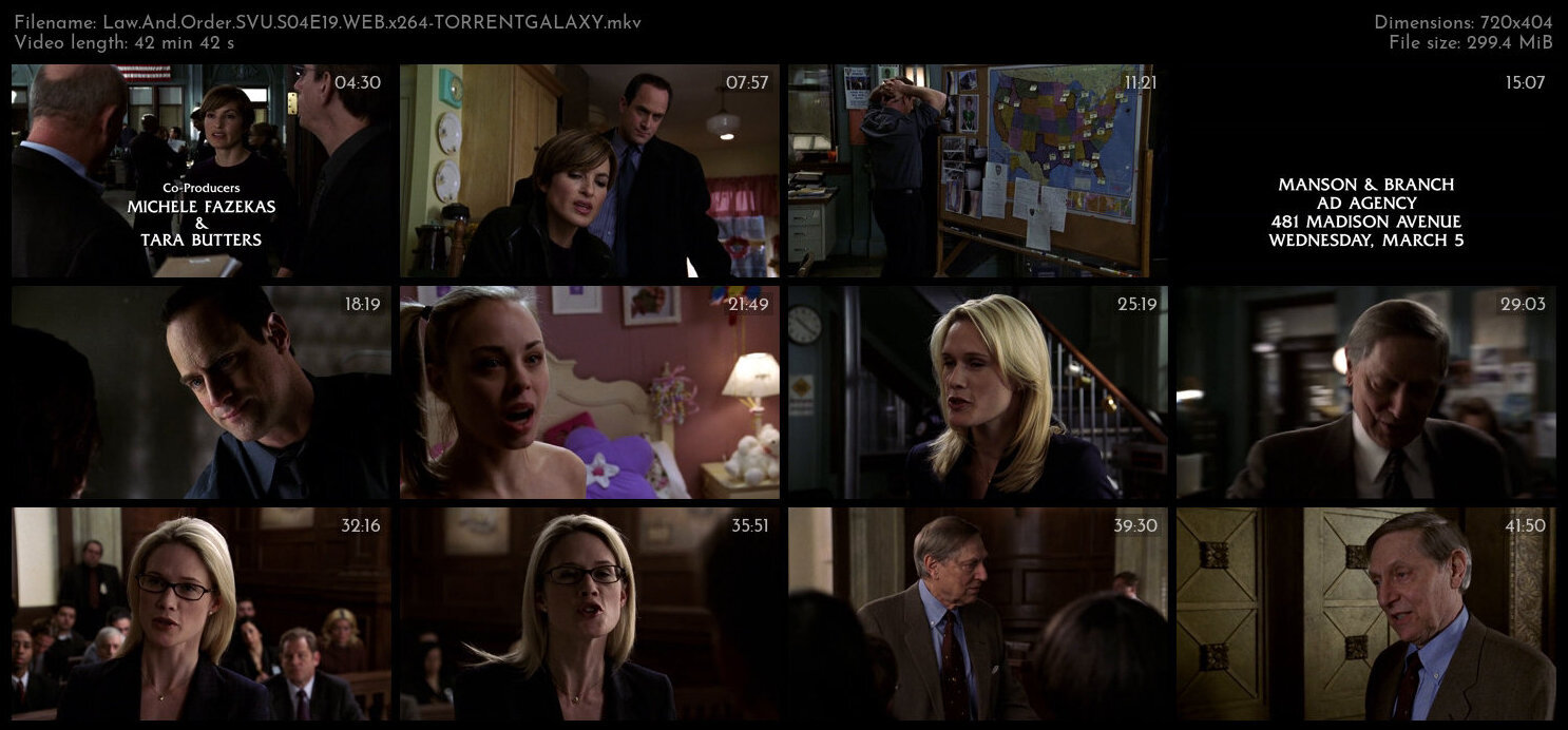 Law And Order SVU S04E19 WEB x264 TORRENTGALAXY