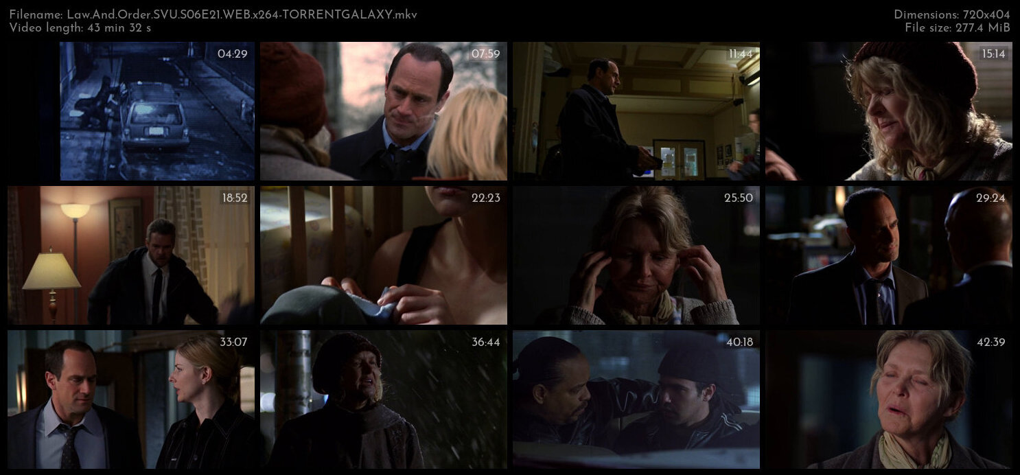 Law And Order SVU S06E21 WEB x264 TORRENTGALAXY