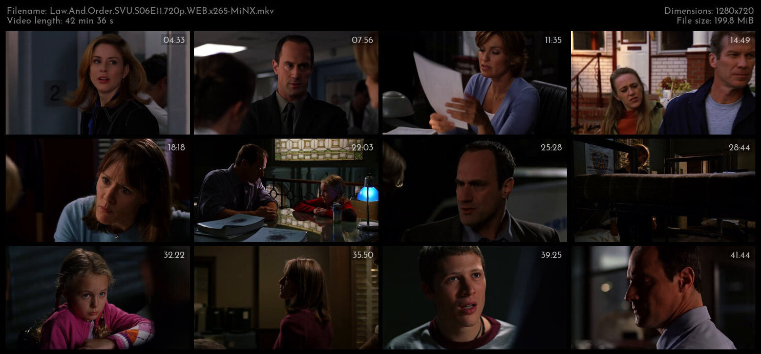 Law And Order SVU S06E11 720p WEB x265 MiNX TGx