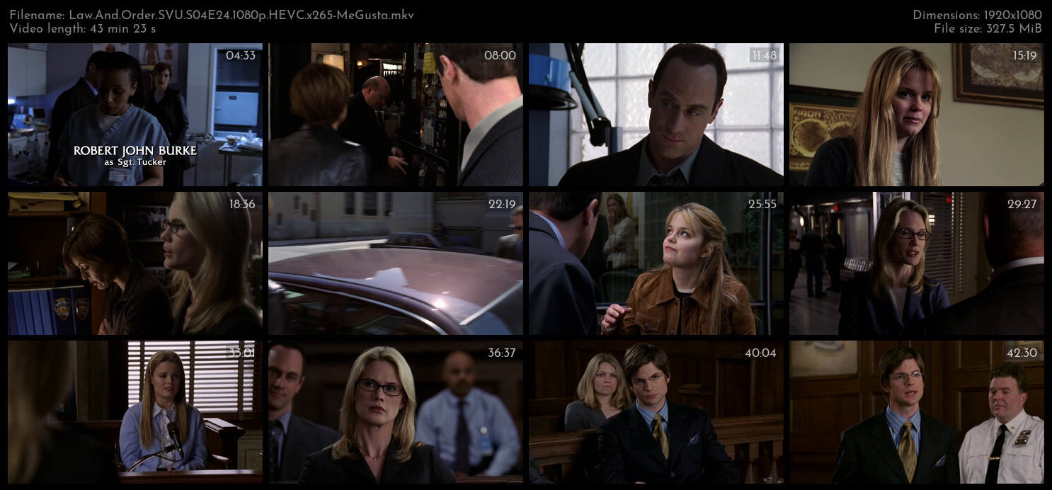 Law And Order SVU S04E24 1080p HEVC x265 MeGusta TGx