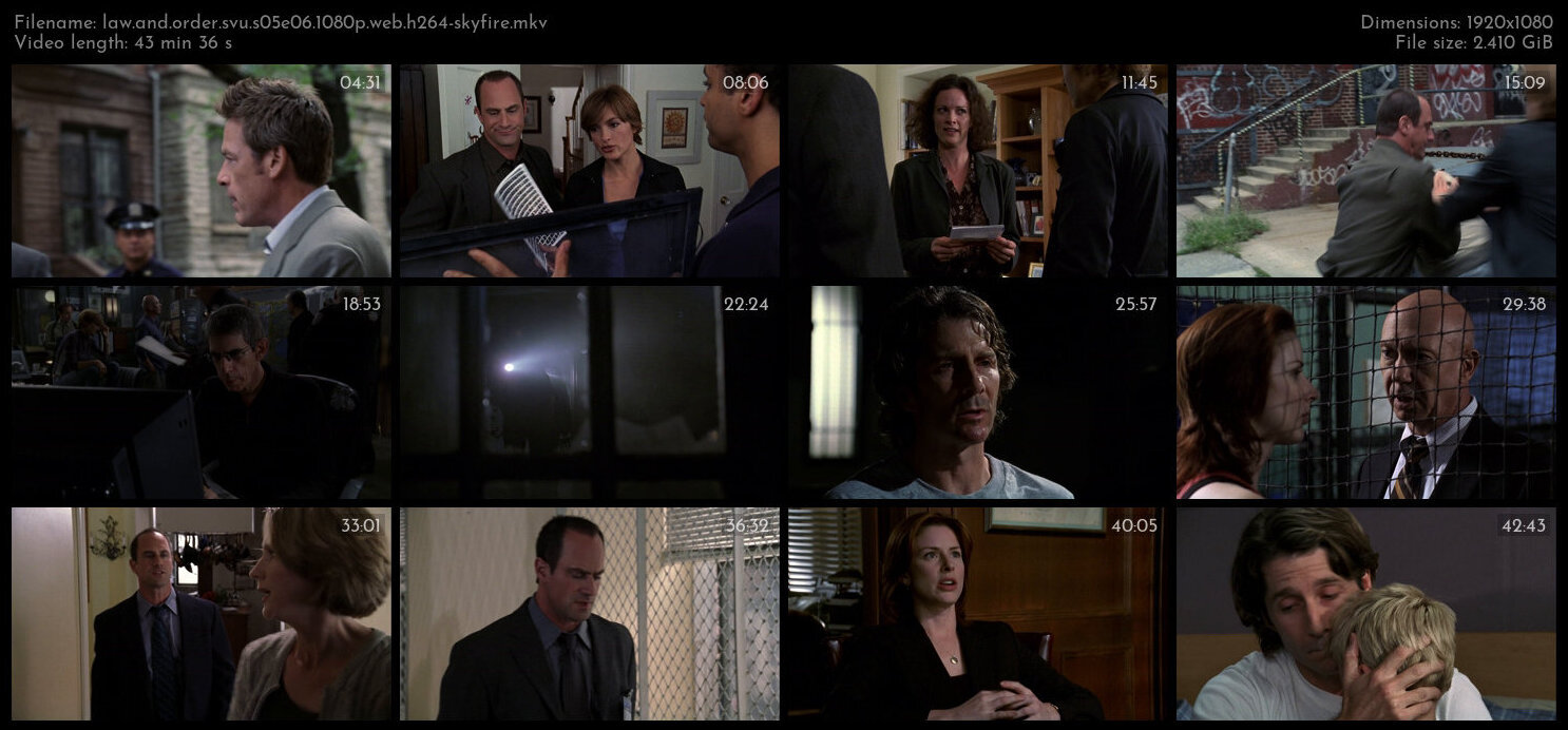 Law And Order SVU S05E06 1080p WEB H264 SKYFiRE TGx