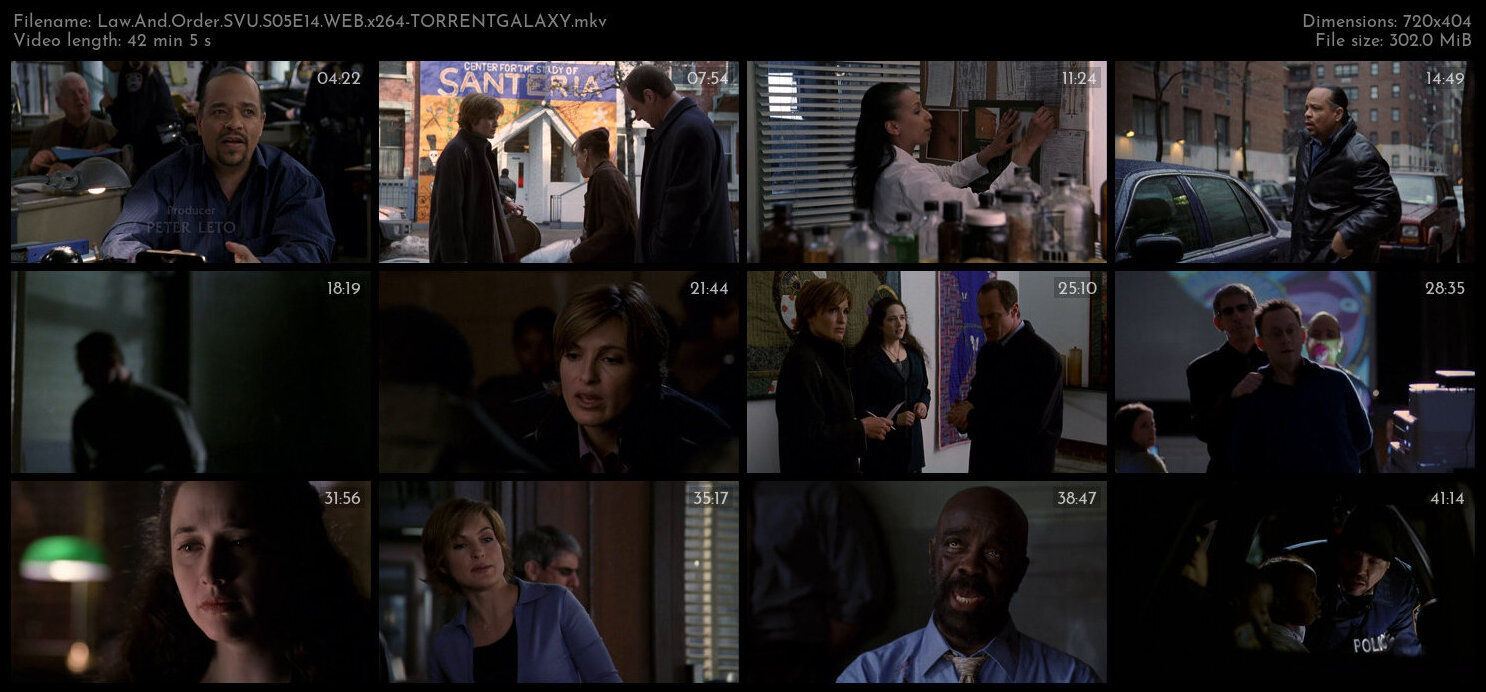 Law And Order SVU S05E14 WEB x264 TORRENTGALAXY