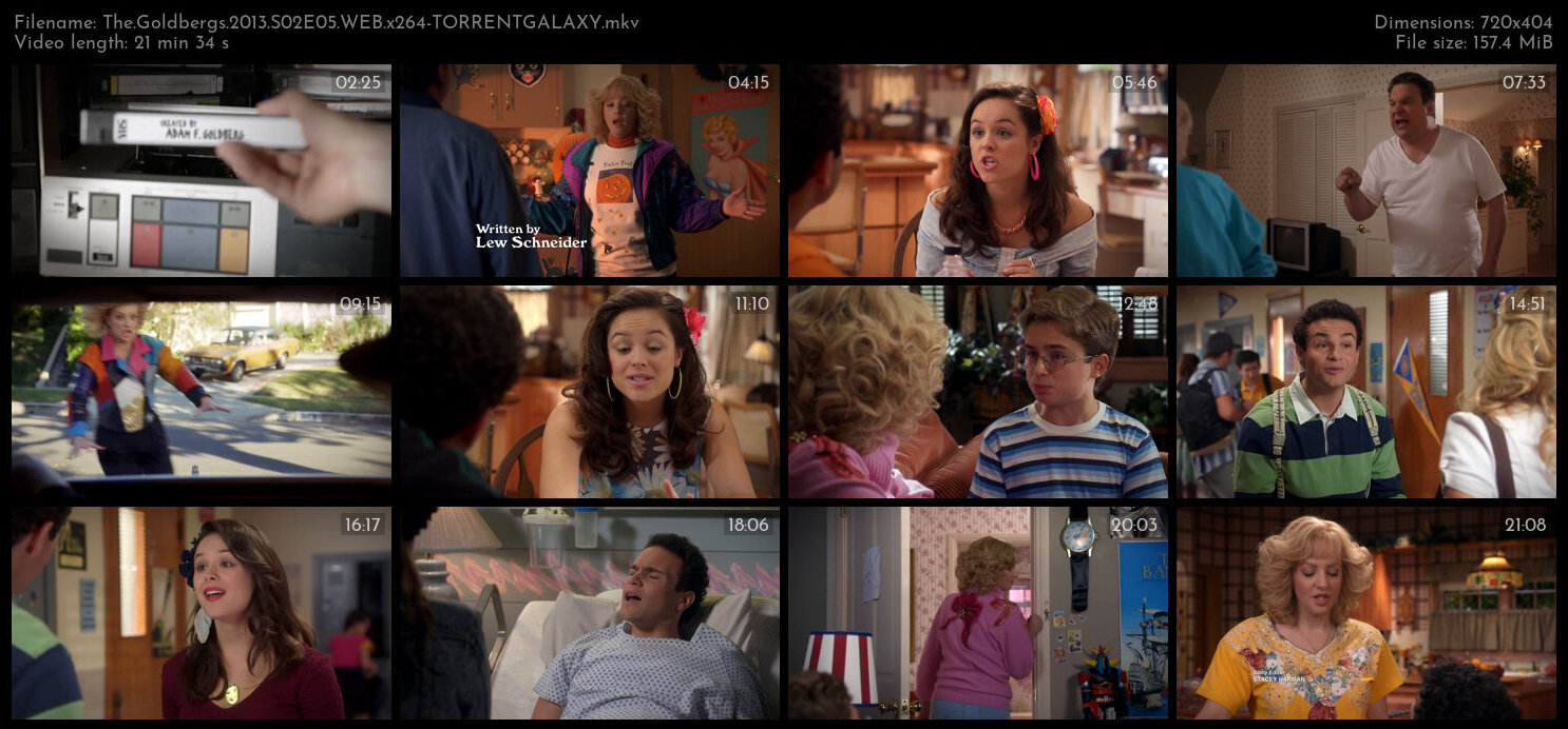 The Goldbergs 2013 S02E05 WEB x264 TORRENTGALAXY