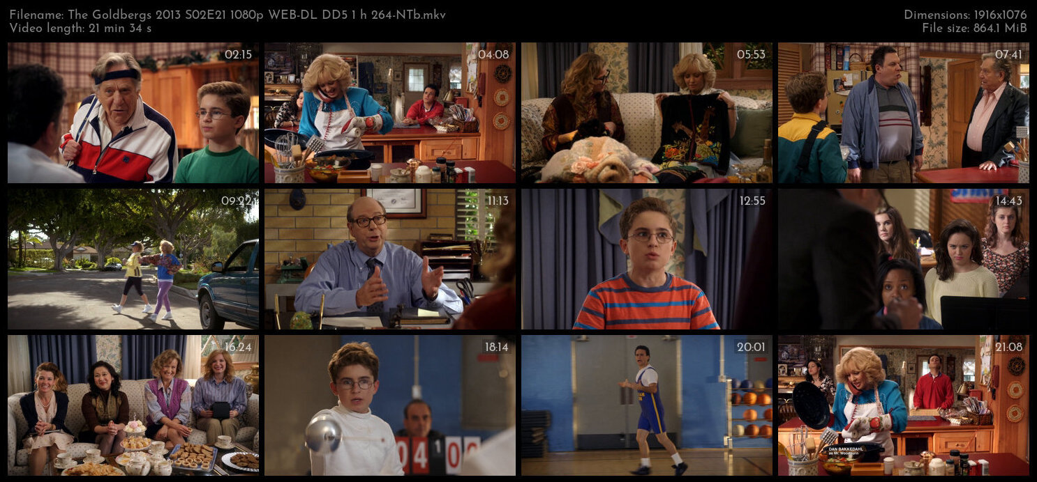 The Goldbergs 2013 S02E21 1080p WEB DL DD5 1 h 264 NTb TGx