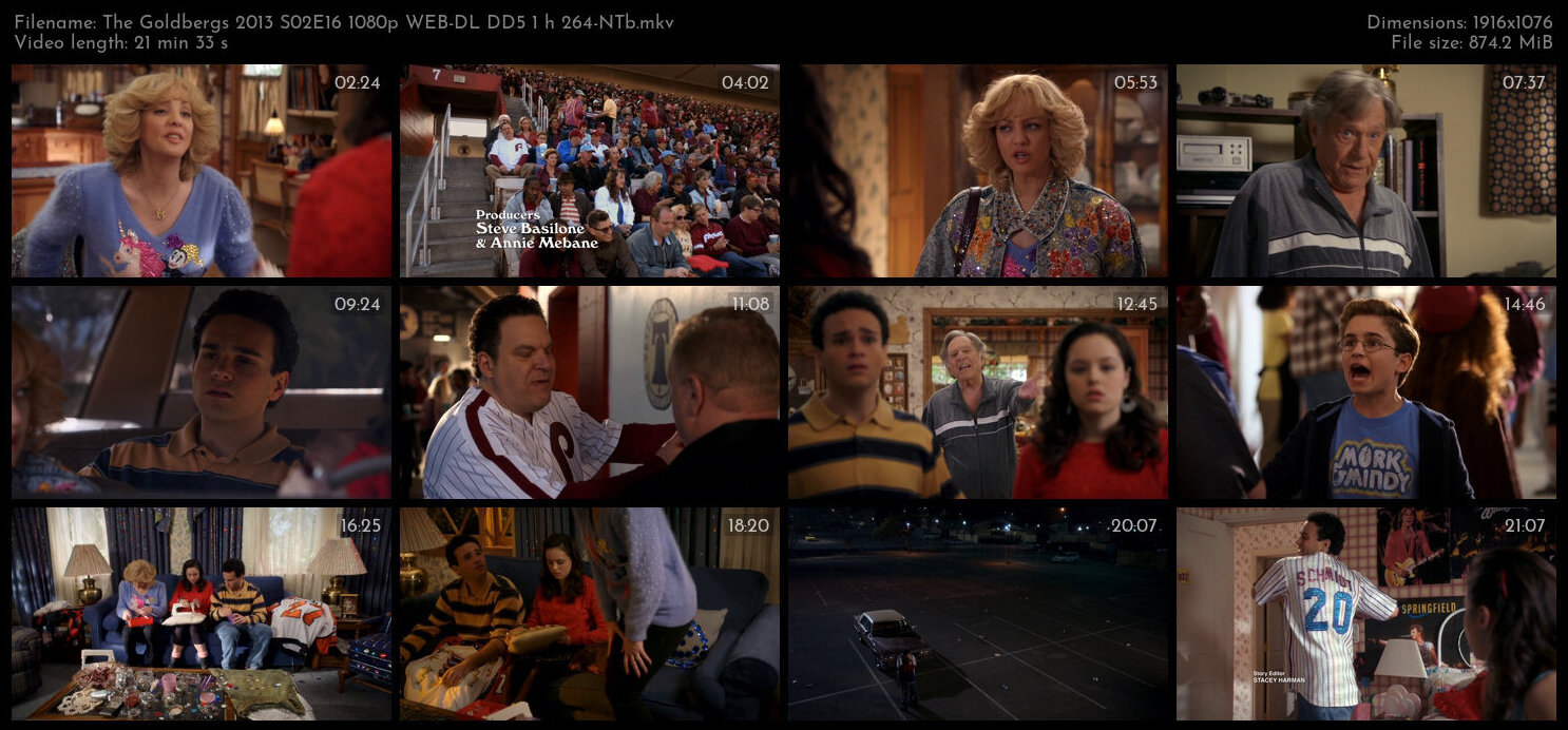 The Goldbergs 2013 S02E16 1080p WEB DL DD5 1 h 264 NTb TGx