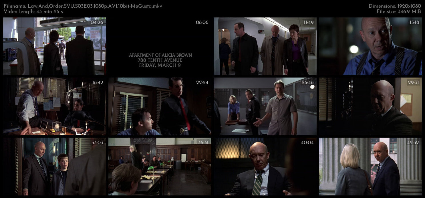 Law And Order SVU S03E03 1080p AV1 10bit MeGusta TGx