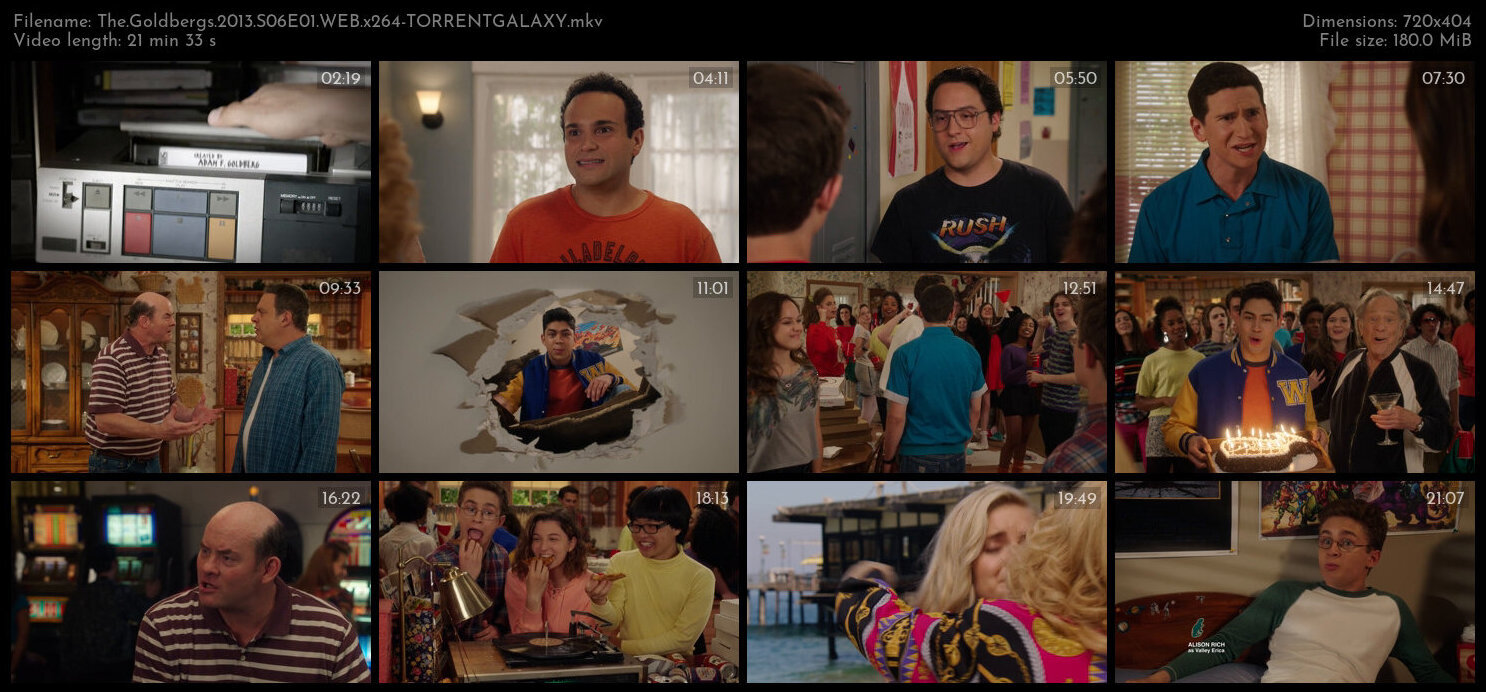 The Goldbergs 2013 S06E01 WEB x264 TORRENTGALAXY