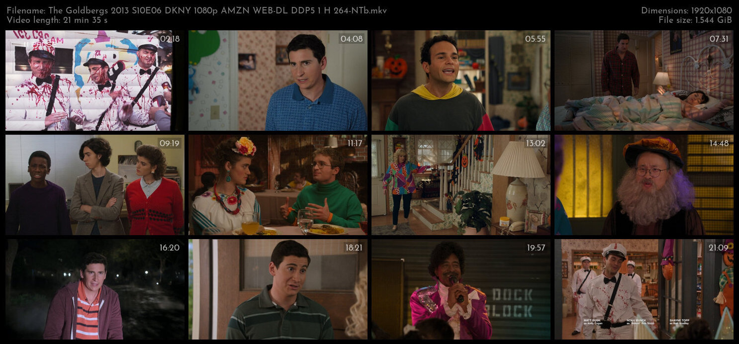 The Goldbergs 2013 S10E06 DKNY 1080p AMZN WEB DL DDP5 1 H 264 NTb TGx