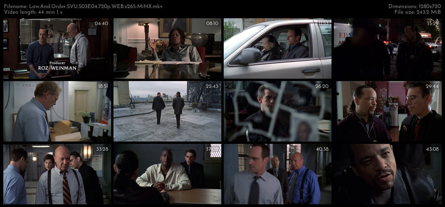 Law And Order SVU S03E04 720p WEB x265 MiNX TGx