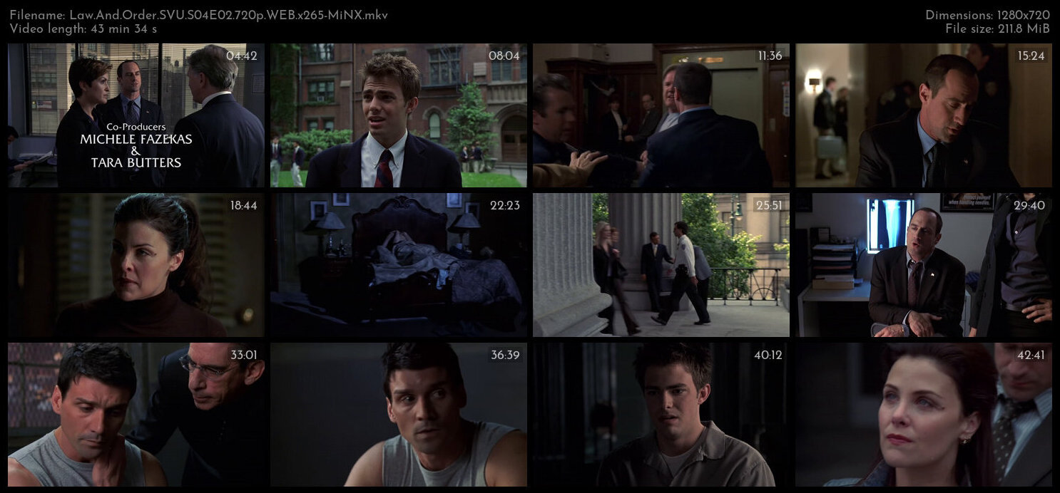 Law And Order SVU S04E02 720p WEB x265 MiNX TGx