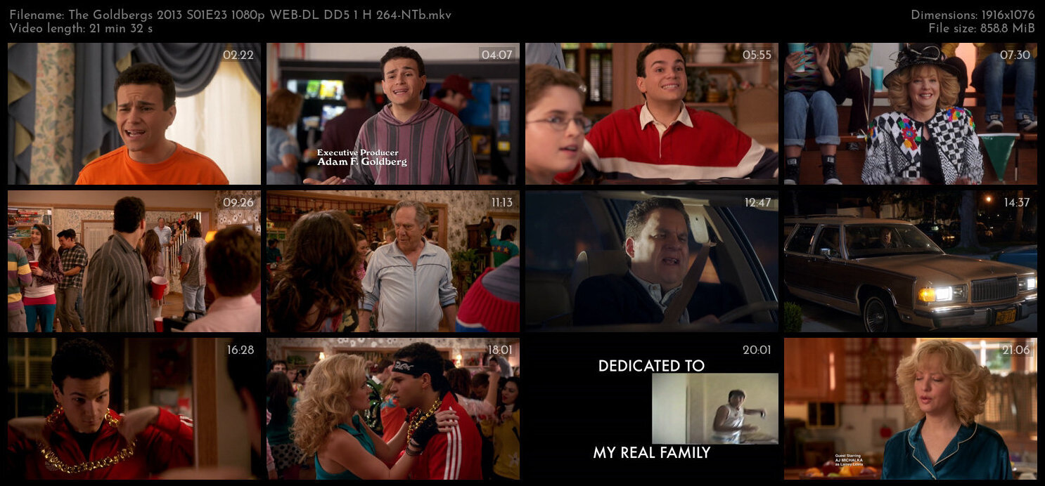 The Goldbergs 2013 S01E23 1080p WEB DL DD5 1 H 264 NTb TGx