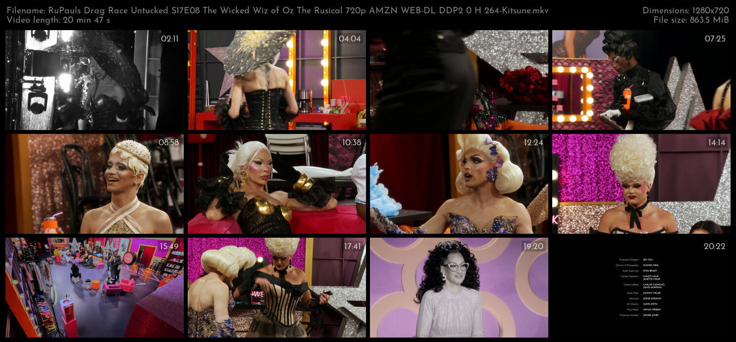 RuPauls Drag Race Untucked S17E08 The Wicked Wiz of Oz The Rusical 720p AMZN WEB DL DDP2 0 H 264 Kit